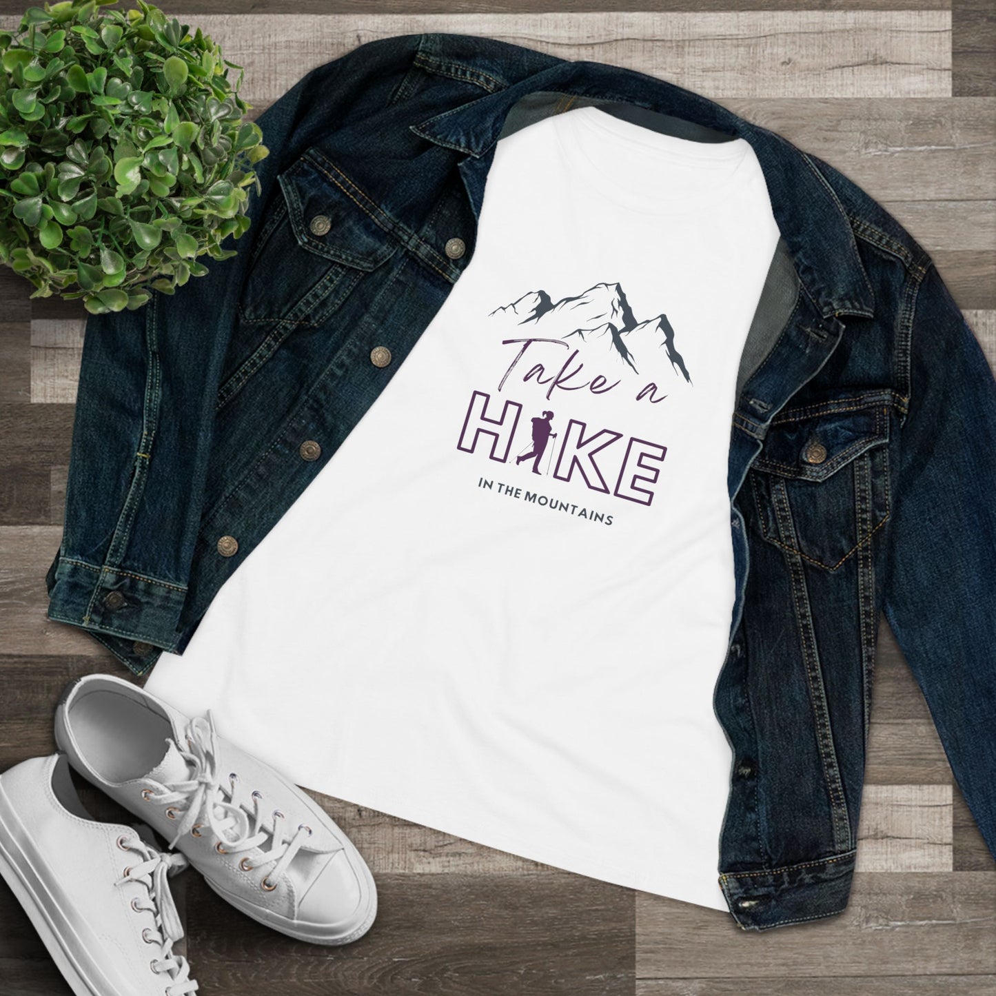 Take A Hike Women's Cotton T-shirt