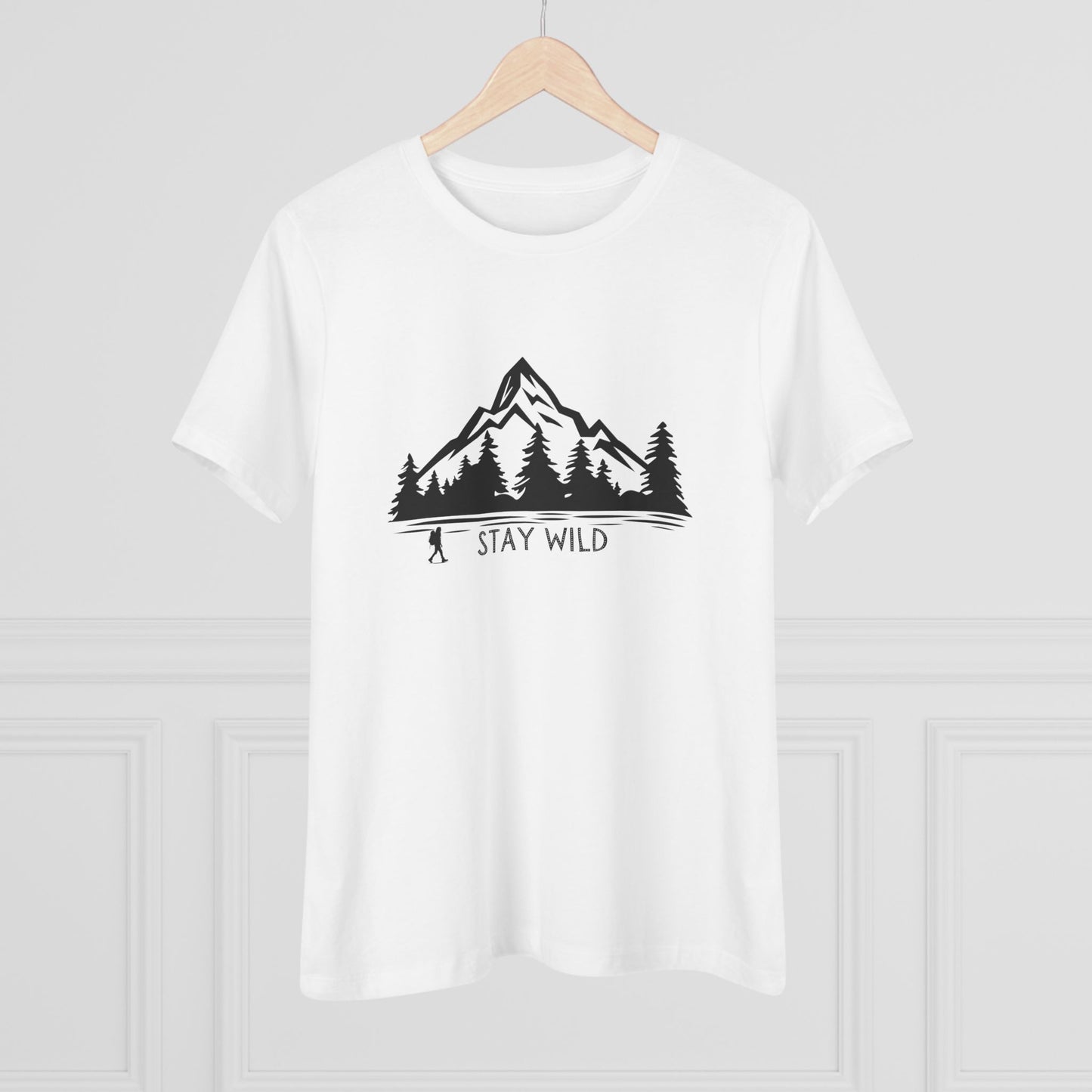 'Stay Wild' Women's Cotton Tee