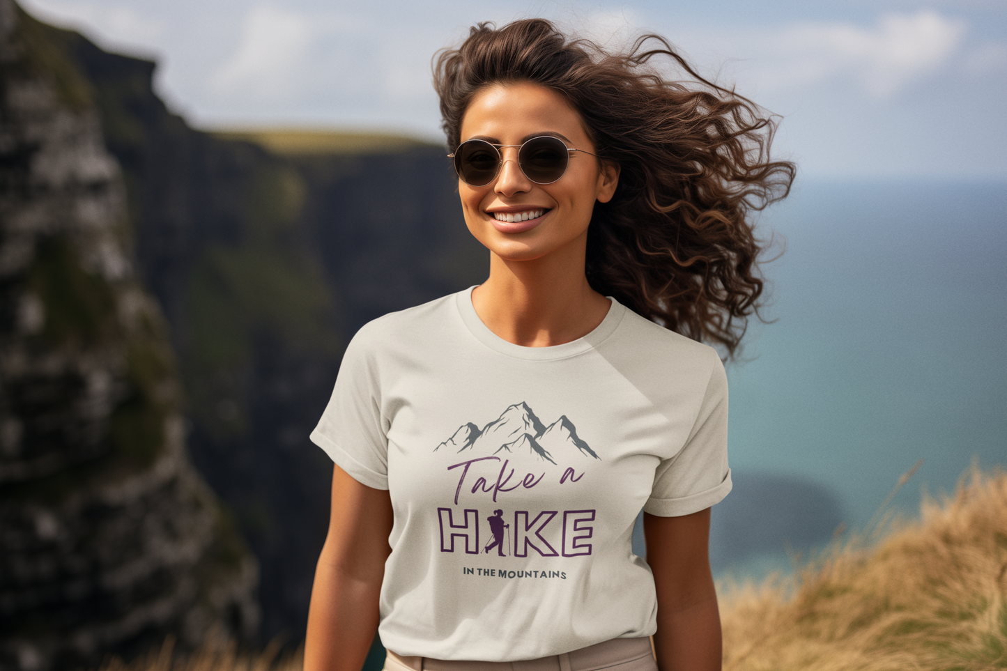 Take A Hike Women's Cotton T-shirt