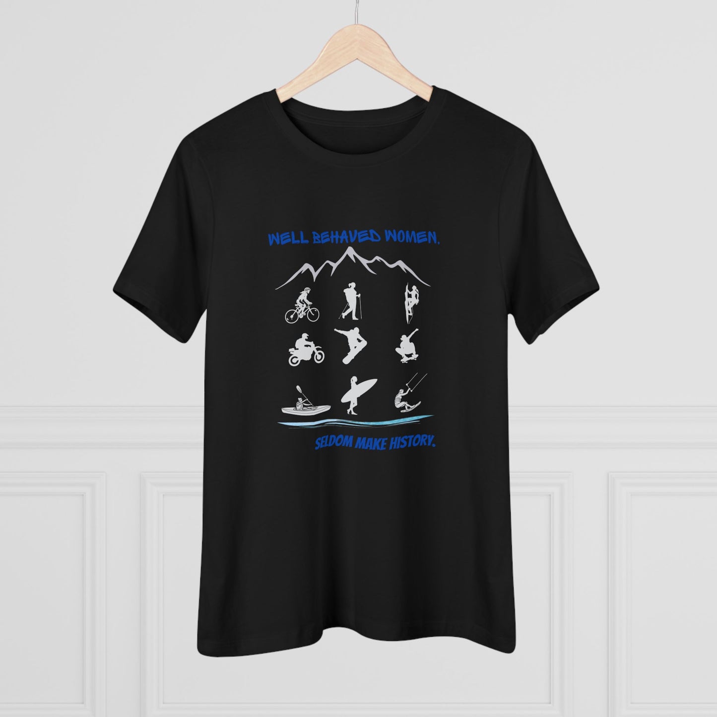 Empowered Women's Cotton Tee - Well Behaved Women