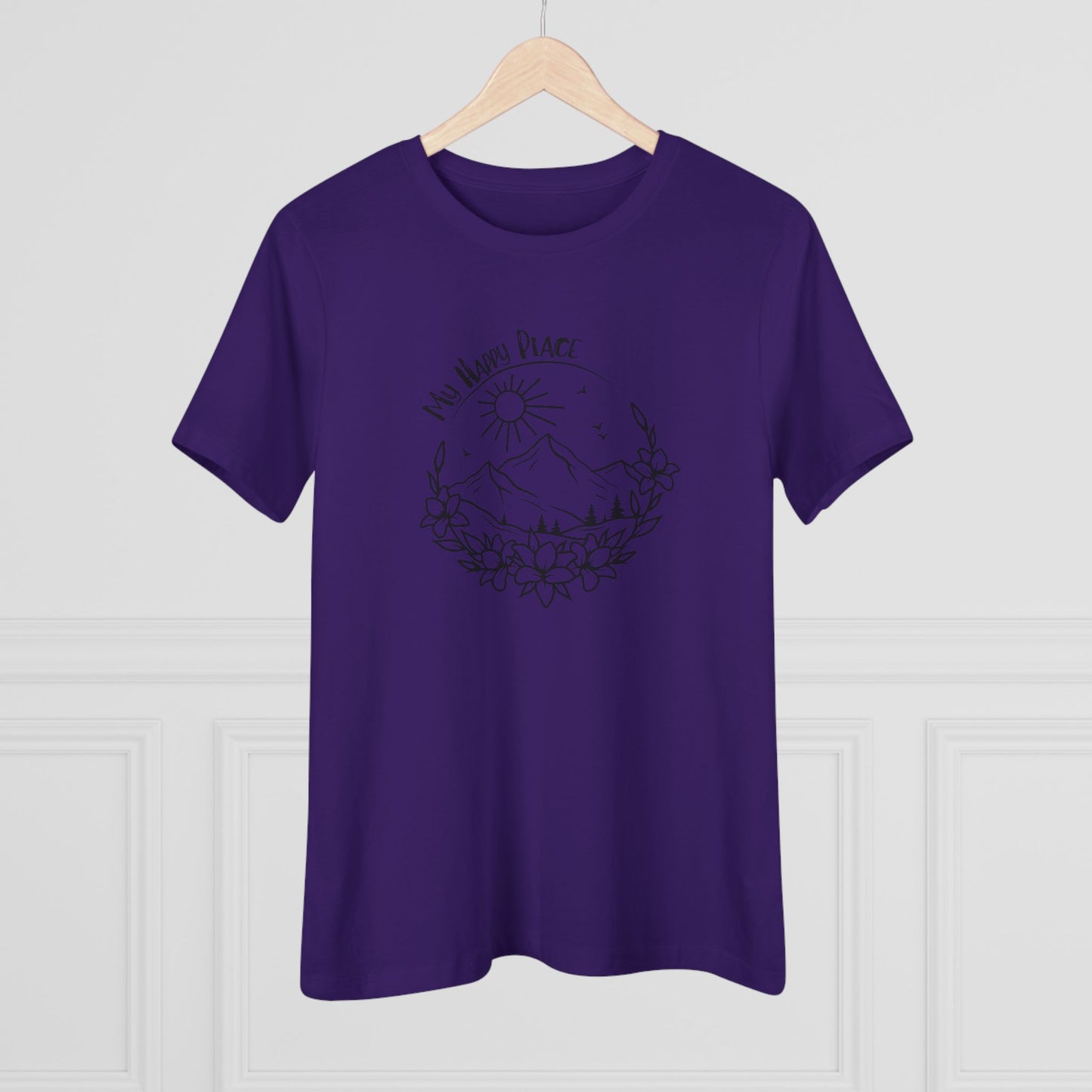 My Happy Place Women's Cotton Tee