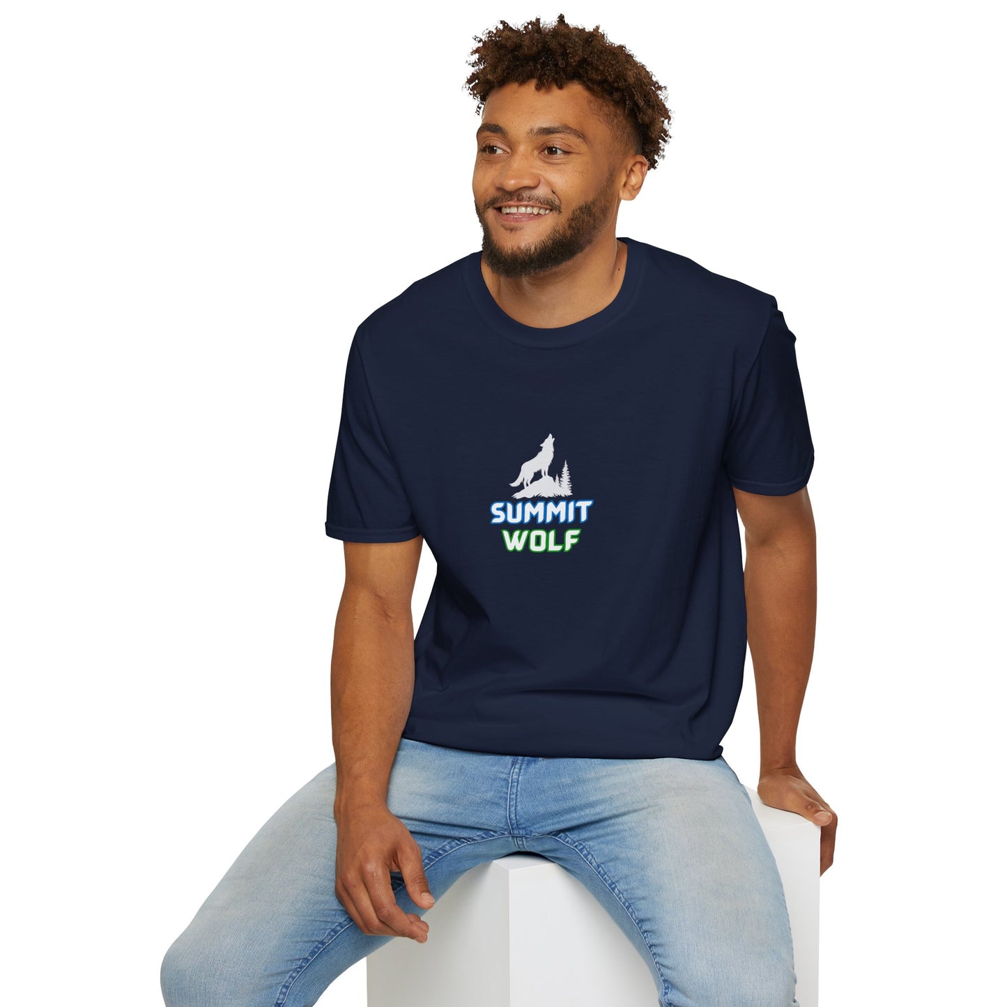 Adventure Summit Wolf Unisex Softstyle T-Shirt