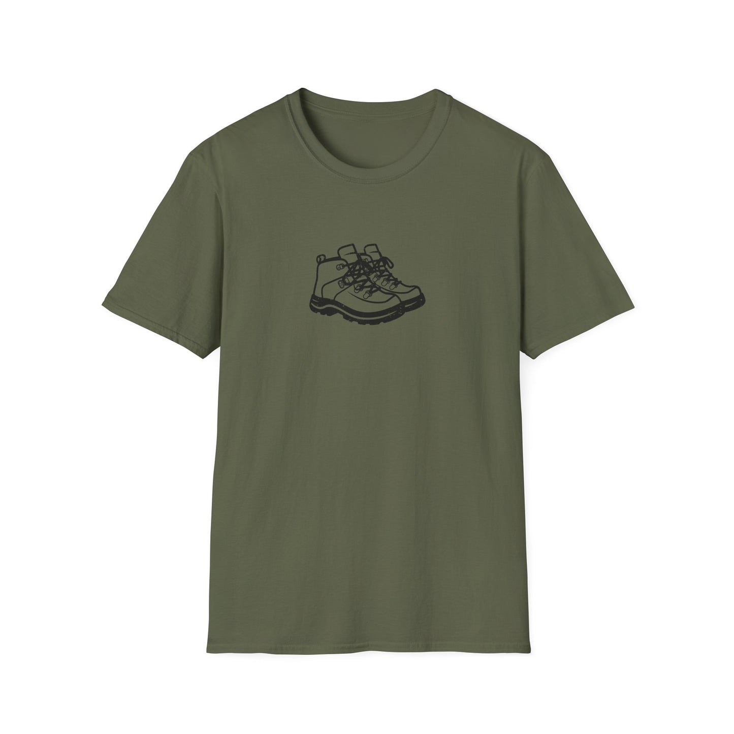 Hiking Boots Unisex Softstyle T-Shirt