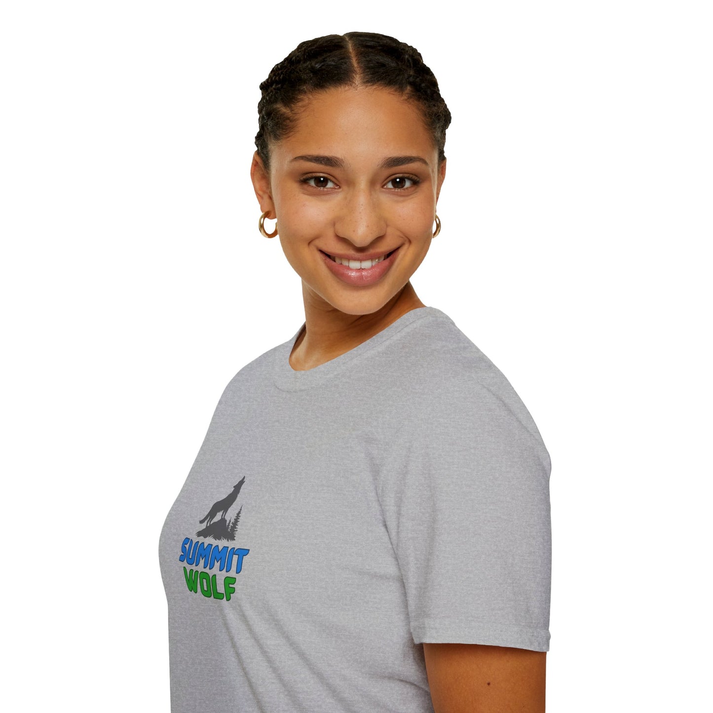 Adventure Summit Wolf Unisex Softstyle T-Shirt