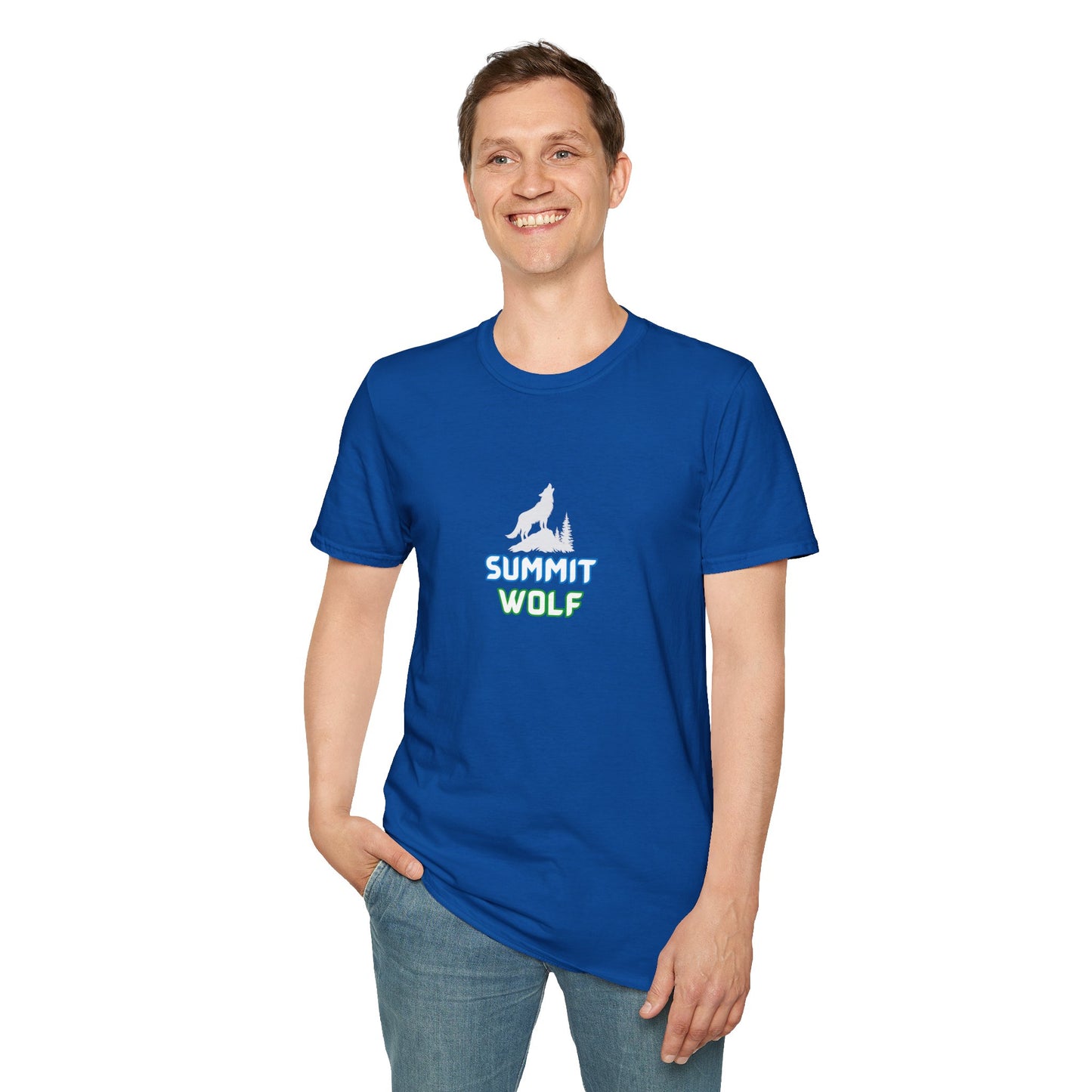 Adventure Summit Wolf Unisex Softstyle T-Shirt