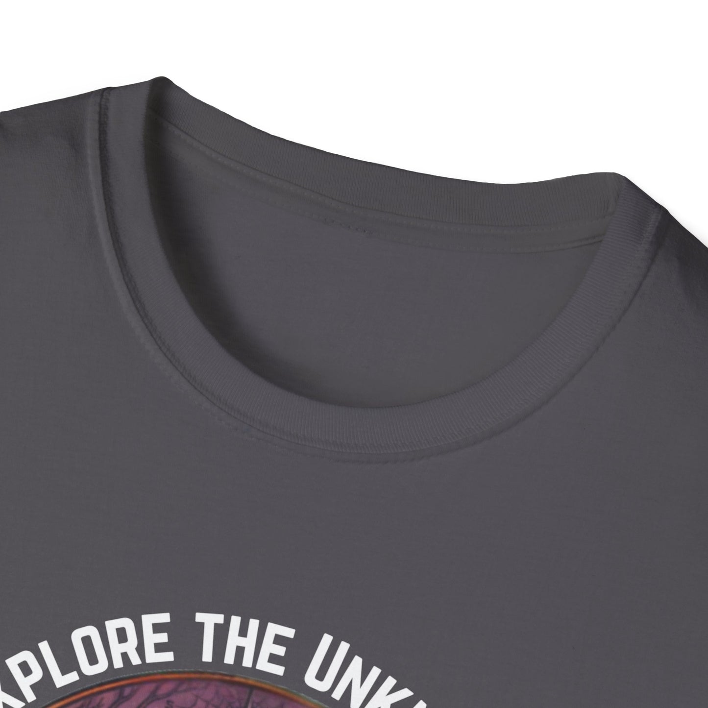 Explore the Unknown Halloween Unisex Softstyle Graphic T-Shirt