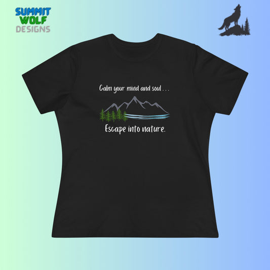 Escape With Nature Women's Cotton Tee
