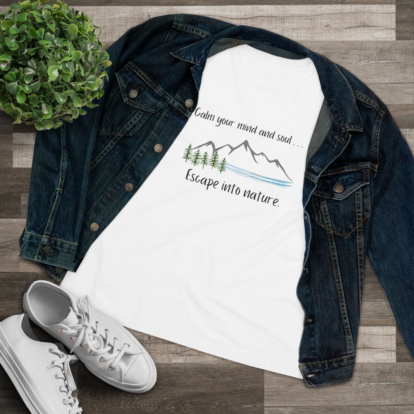 Escape With Nature Women's Cotton Tee