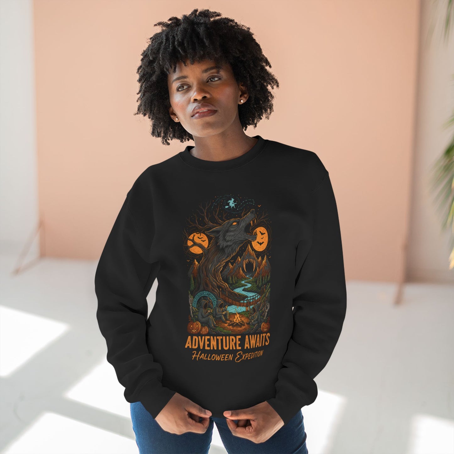 Halloween Adventure Awaits Sweatshirt
