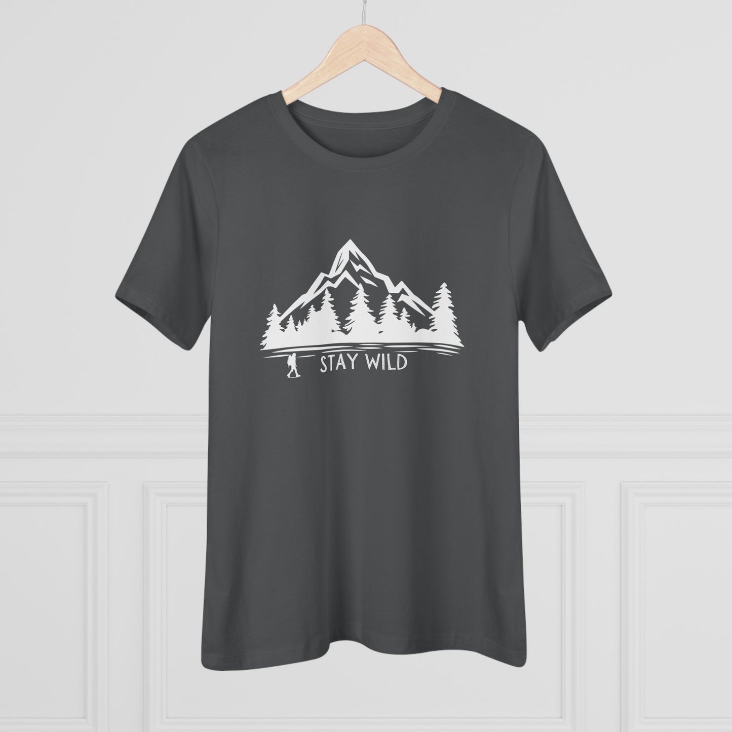'Stay Wild' Women's Cotton Tee