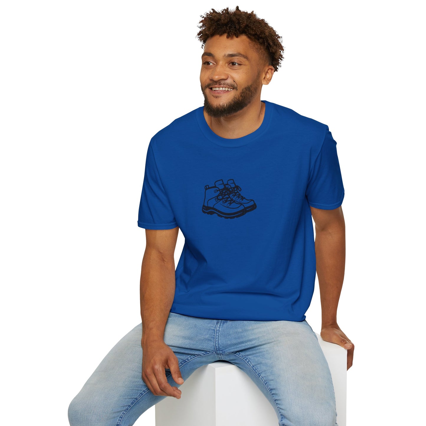 Hiking Boots Unisex Softstyle T-Shirt