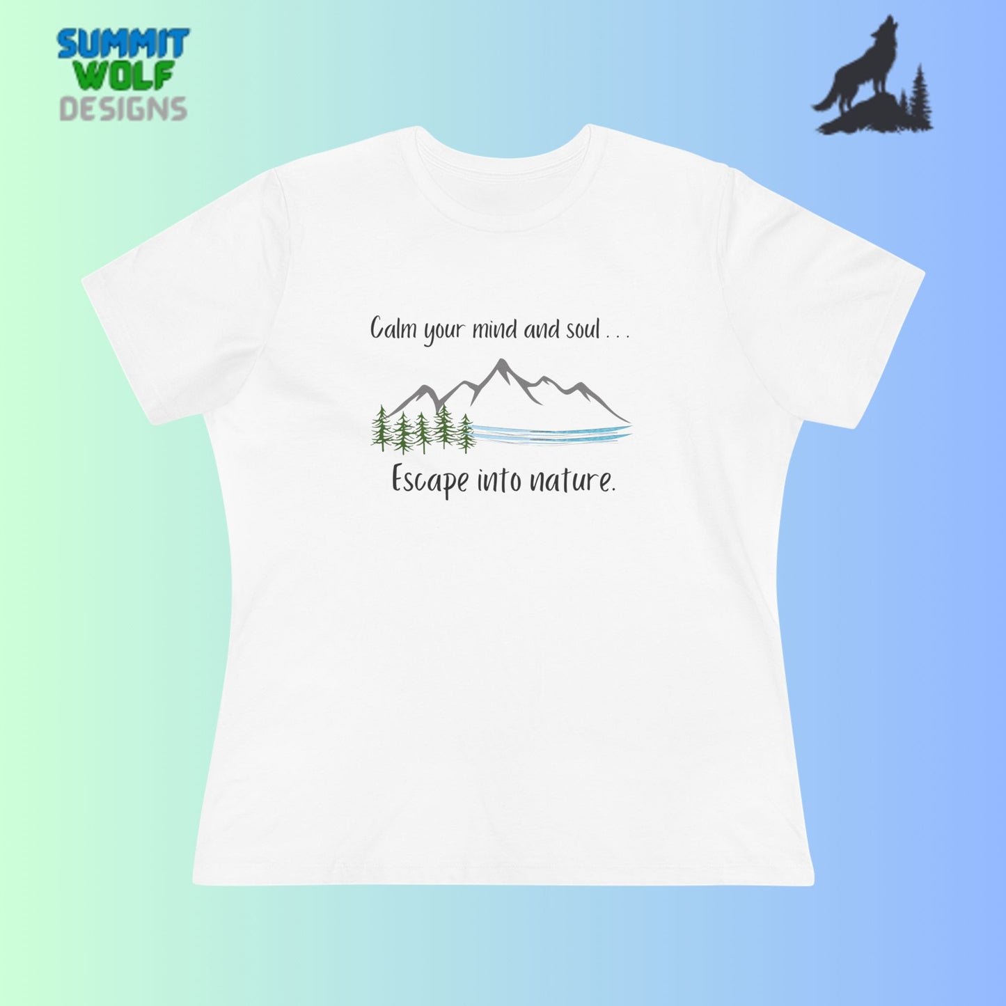 Escape With Nature Women's Cotton Tee